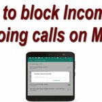 How to Block Incoming Calls