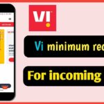 Vi Minimum Recharge for Incoming Calls
