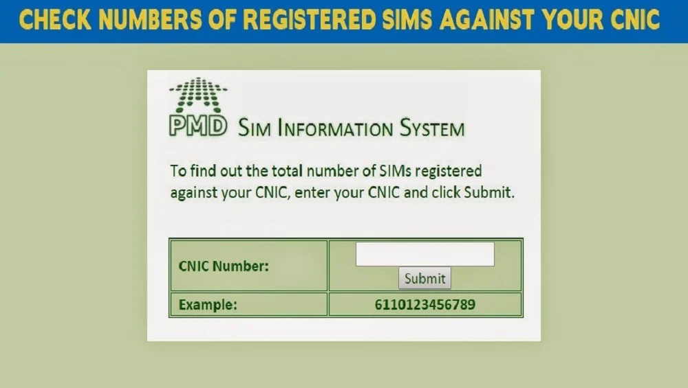 how-to-check-sims-on-cnic